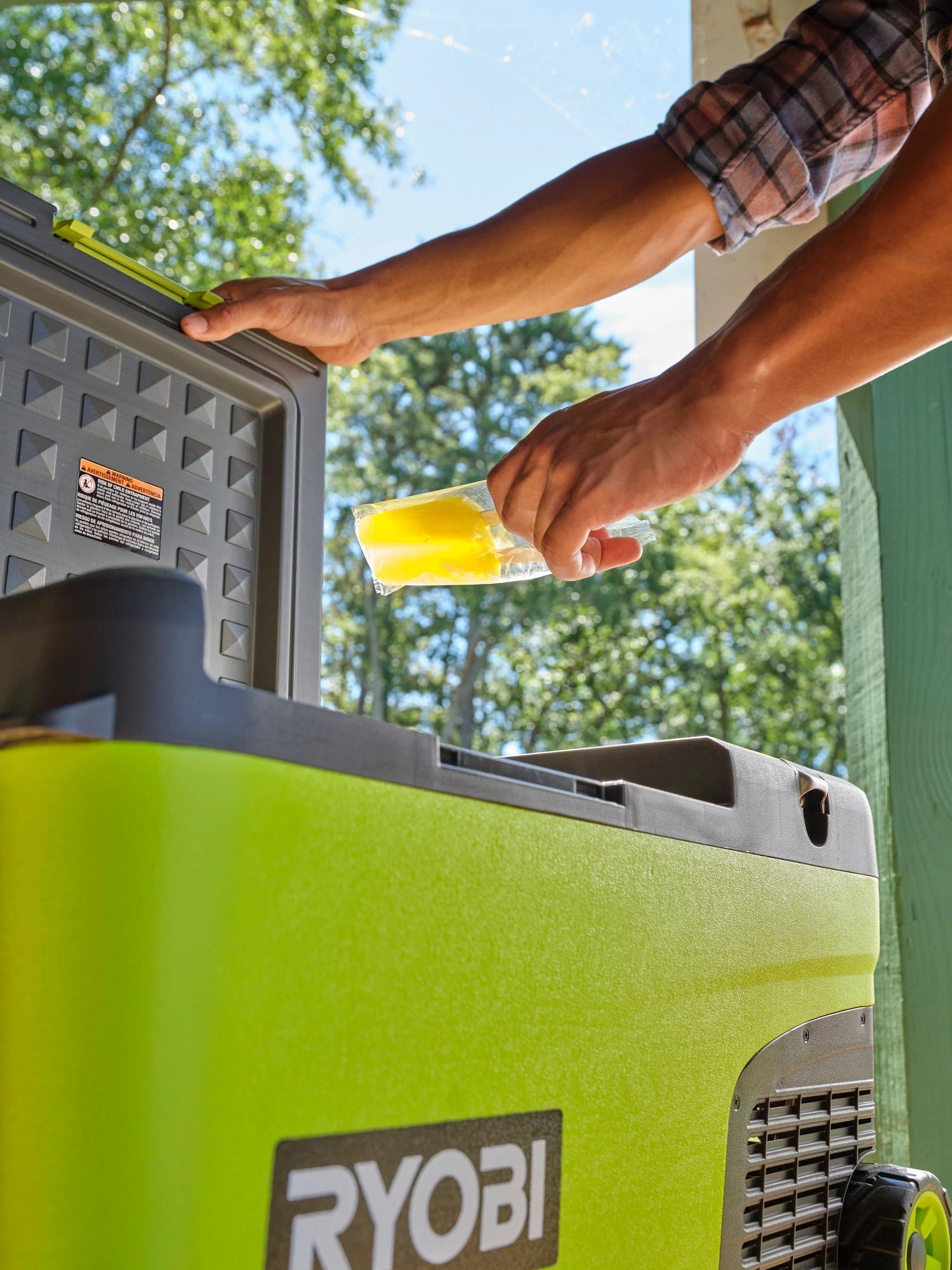 Cooler Híbrido Sem Gelo RYOBI 18V ONE+ – 24 Litros