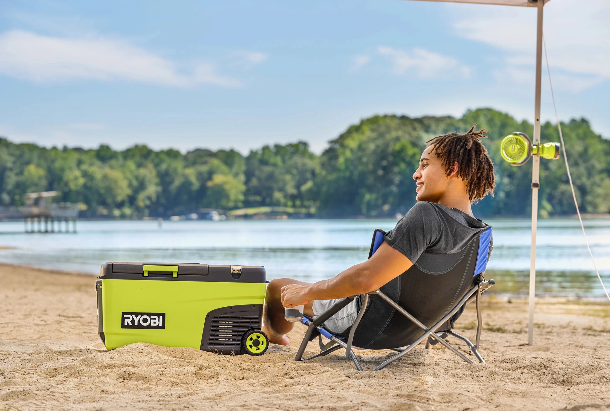 Cooler Híbrido Sem Gelo RYOBI 18V ONE+ – 24 Litros