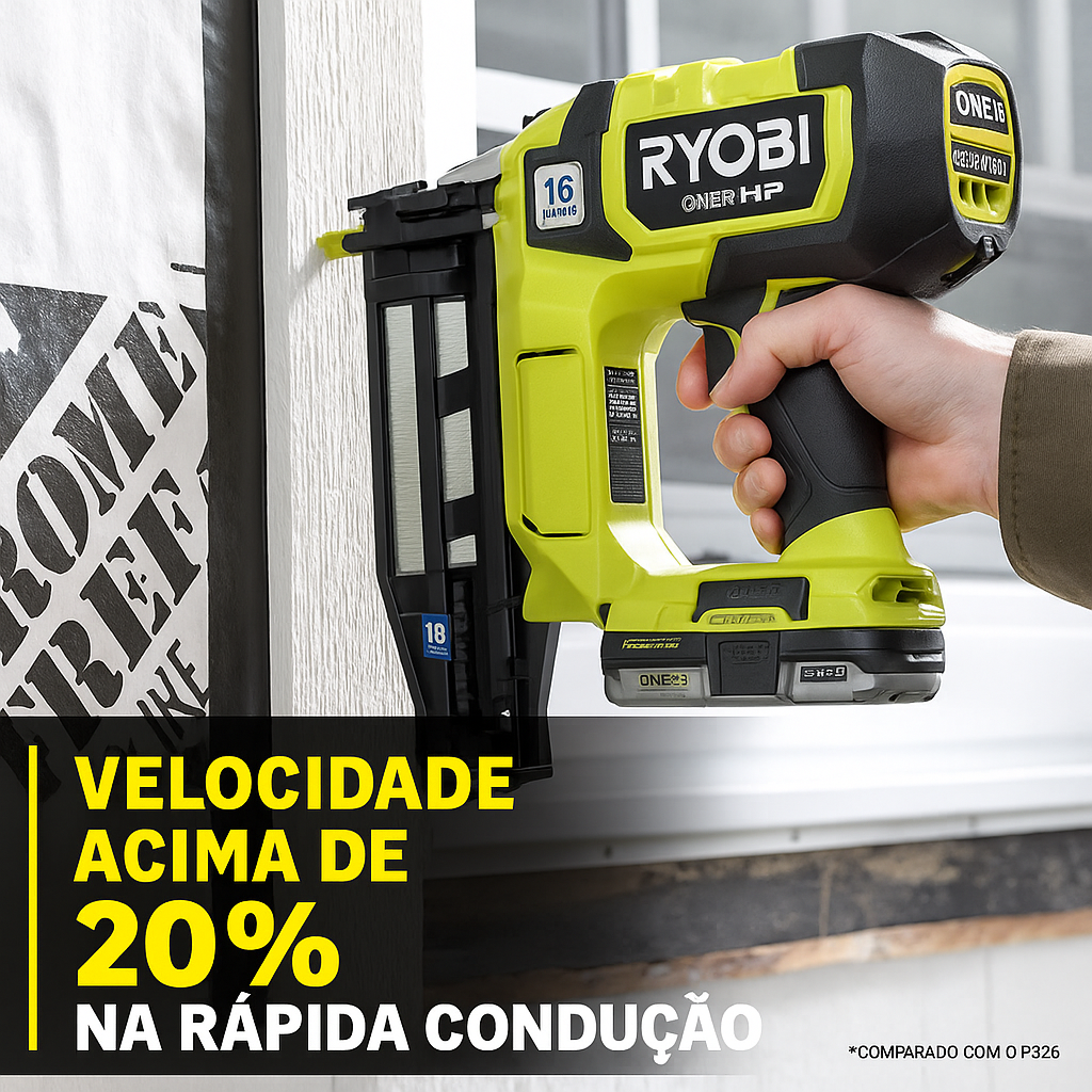 Pregador de acabamento reto sem escovas 18V ONE+ HP calibre 16